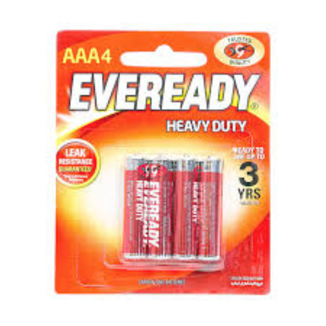 EVEREADY HD 1012BP4 AAA RED